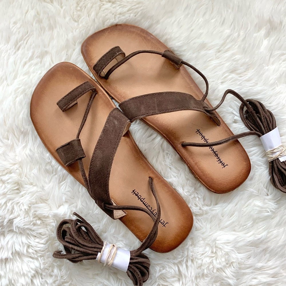 NEW Jeffrey Campbell Vista Gladiator Sandals 38